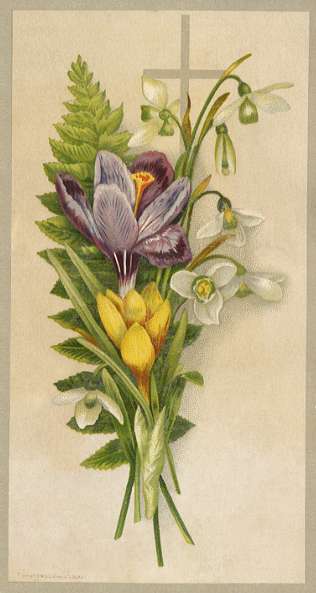 Prang - cross and crocus