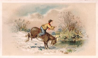 Arbuckle - donkey tossing rider