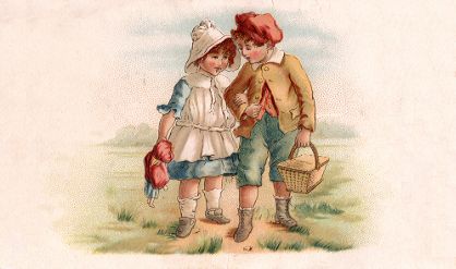 Arbuckle - children on a picnic