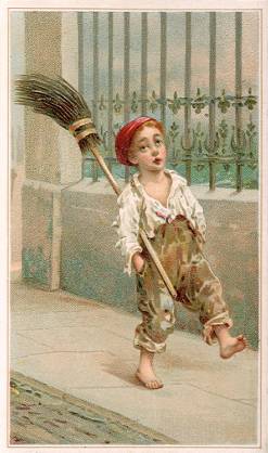 Arbuckle - urchin w/ broom