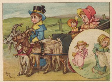Arbuckle - family w/ goat cart
