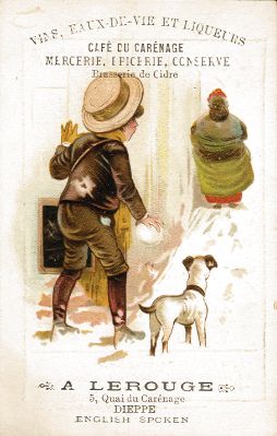 Trade card - A. LEROUGE