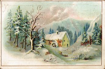 Chocolat Besnier - trade card