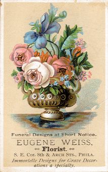 Eugene Weiss - trade card