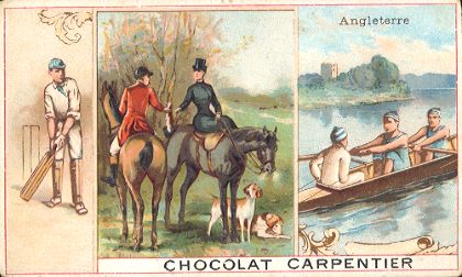 Angleterre - Chocolat Carpentier