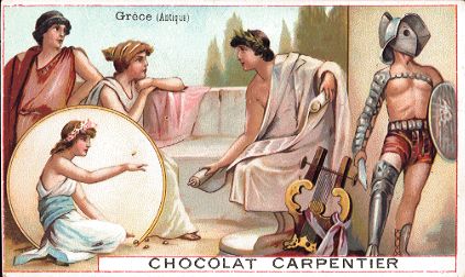 CHOCOLAT CARPENTIER - Grèce (Antique)