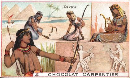 Chocolat Carpentier - Egypte
